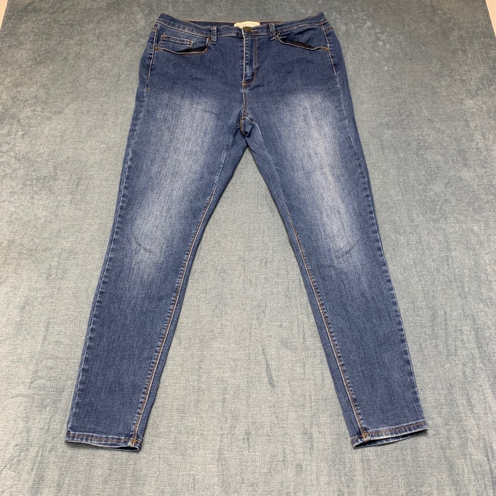 Mudd FLX Stretch High Rise Leggings Jeans Girl 15 Blue Cotton Stretch Skinny Leg